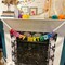 Pre-Strung Happy Birthday Banner - Felt Ball Garland - HAPPY BIRTHDAY Garland, Rainbow Birthday Decorations, Personalized Happy Birthday Sign for Birthday Party Decor, Photo Prop (with white balls)